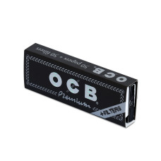 Бумага для самокруток OCB Premium 1 1/4 + Tips (filters) (50 шт)
