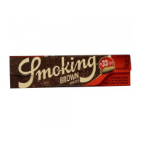 Бумага для самокруток Smoking Brown KS + фильтры Tips (33шт)