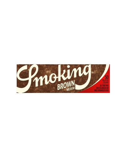 Бумага для самокруток Smoking Medium Brown (50шт)