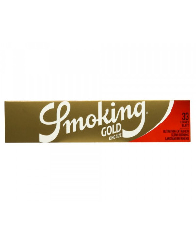 Бумага для самокруток Smoking Gold KS (33шт)