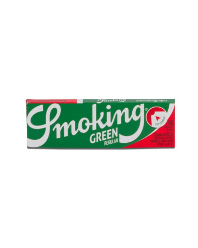 Бумага для самокруток Smoking Green CC Regular (60шт)