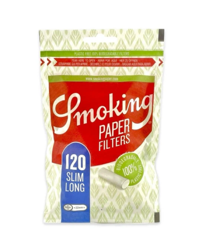 Фільтри для самокруток Smoking Paper Slim Long (120шт)