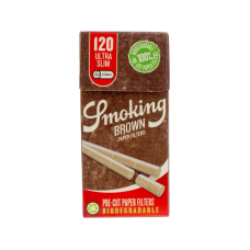 Фильтры для самокруток Smoking Brown Pre-Cut Ultra Slim (120шт)