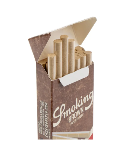 Фільтри для самокруток Smoking Brown Pre-Cut Ultra Slim (120шт) Фільтри для самокруток Smoking Brown Pre-Cut Ultra Slim (120шт)
