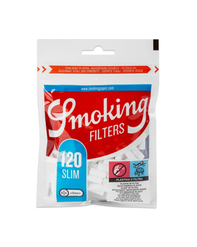 Фільтри для самокруток Smoking Slim (120шт)