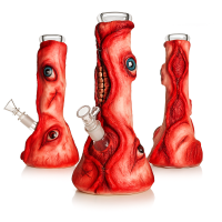 Бонг стеклянный 3-D Muscle Monster 32 см