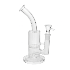 Бонг стеклянный "Midle Honeycomb Bentt" (30 cm)