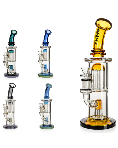 Бонг стеклянный Double Arms Bent 2 28см