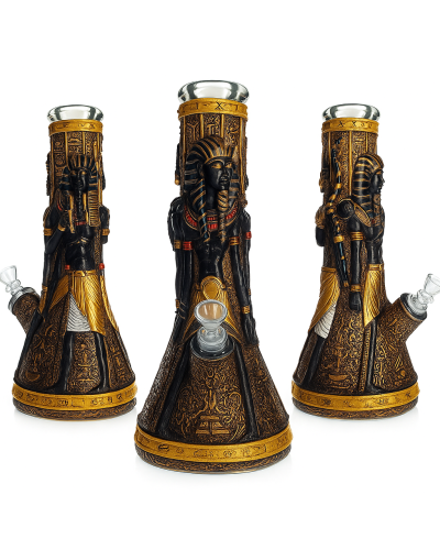 Бонг стеклянный 3-D Egyptian Style 2 (33см)