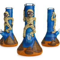 Бонг стеклянный 3-D Egyptian Style 3 (33см)