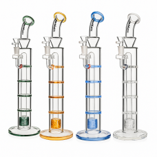 Бонг стеклянный Honeycomb High Bent 38см