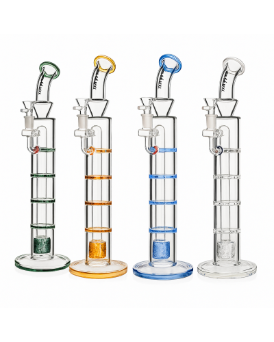 Бонг стеклянный Honeycomb High Bent 38см