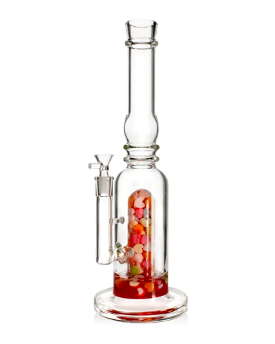 Бонг стеклянный "Colorful pencils" (38 cm)