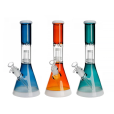 Бонг стеклянный "High Beaker Color Matrix" (30 cm)