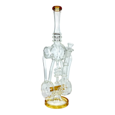 Бонг стеклянный "Lookah Recycler" (40 cm)