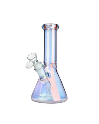 Бонг стеклянный "Rainbow Beaker" (20 cm)