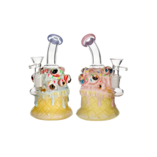 Бонг стеклянный "Icecream" (17 cm)