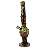 Бонг акриловый Граффити (20 cm)