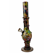 Бонг акріловий Графіті (20 cm)