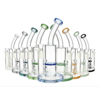 Бонг скляний "Small Honeycomb Bent" (24 cm)