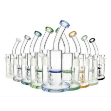 Бонг стеклянный "Small Honeycomb Bent" (24 cm)