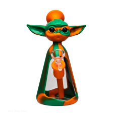 Бонг cілікон/скло "Baby Yoda" (18 см)