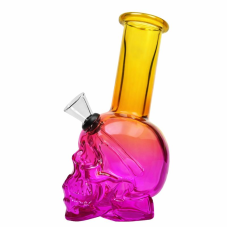 Бонг скляний "Череп" 15 см