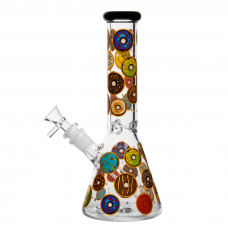 Бонг стеклянный Donuts 26 см