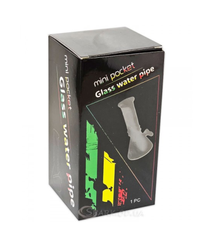 Бонг стеклянный "Rasta" 15 см