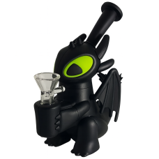 Бонг силиконовый Дракон "Toothless Dragon" чёрный