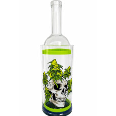 Водник из стекла "Zaza Skull" прозрачный