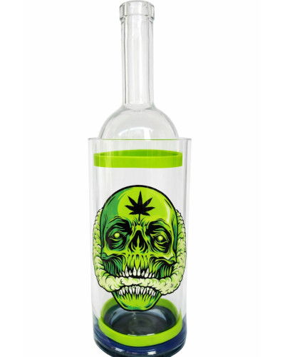 Водник из стекла "Poison Skull" прозрачный