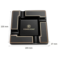 Попільничка для сигари CIGARLOONG (Чорна)