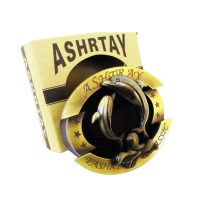 Попільниця кругла металева "Дельфін" (Бронзова)