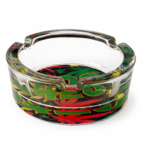 Попільниця скляна кругла "420"