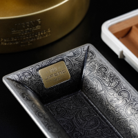 Попільничка для сигари Елегантна прямокутна (Срібляста)