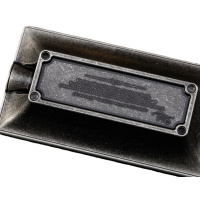 Попільничка для сигари Елегантна прямокутна (Срібляста)