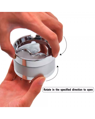 Попільничка металева "Зсувна"