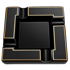  Пепельница для сигары квадратная,большая (Черная)