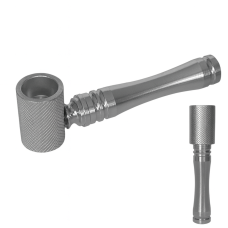 Трубка металева "Граната" срібляста