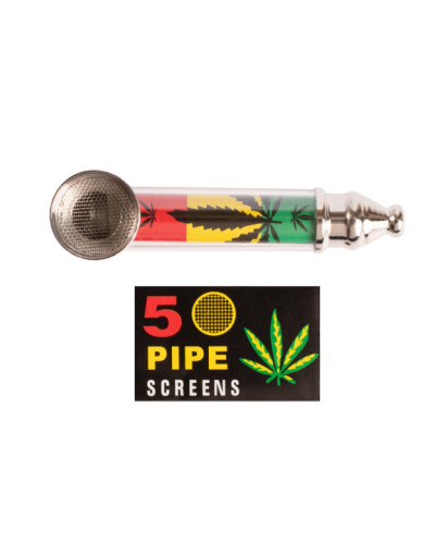 Набір для куріння "Weed" Amsterdam 3 в 1 (трубка + запальничка + сітки) Набір для куріння "Weed" Amsterdam 3 в 1 (трубка + запальничка + сітки)