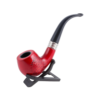 Подарочный набор с трубкой в красном цвете