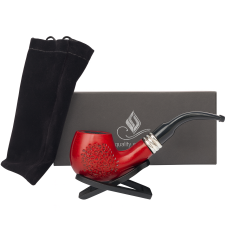 Подарочный набор с трубкой в красном цвете