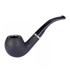 Трубка класична чорна (пластик під дерево)