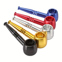 Трубка курильна металева "Різнокольорова"