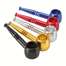 Трубка курительная металлическая "Разноцветная"