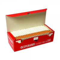 Гільзи для сигарет DESPERADO (8мм) 200шт Гільзи для сигарет DESPERADO (8мм) 200шт