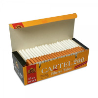 Гільзи для сигарет CARTEL Tubes (8мм) 200шт Гільзи для сигарет CARTEL Tubes (8мм) 200шт