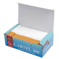 Гільзи для сигарет CARTEL Carbon (8мм) 100шт Гільзи для сигарет CARTEL Carbon (8мм) 100шт