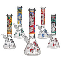 Бонг скляний "Rick and Morty" (26 см)